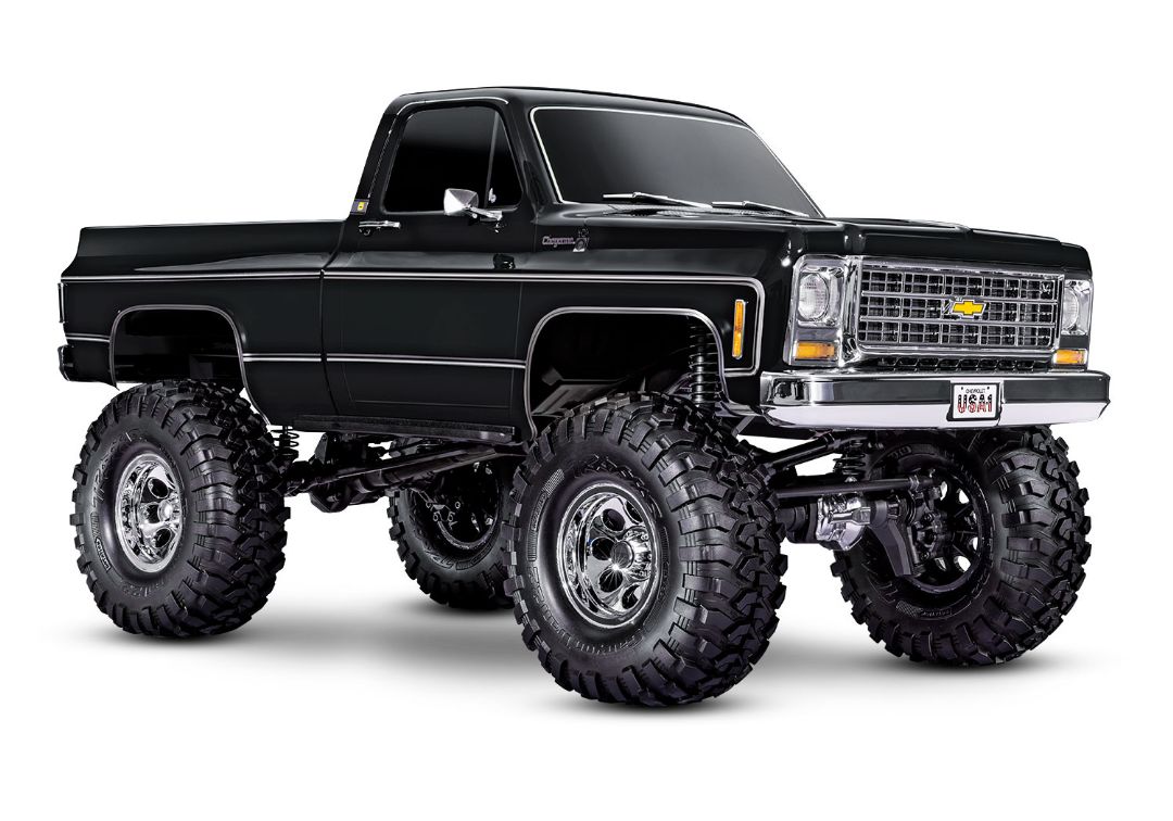 Traxxas TRX-4 Chevrolet K10 Cheyenne High Trail Edition RTR - Black